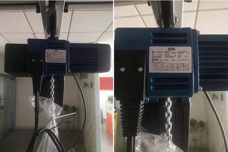 欧式电动环链葫芦实拍图片